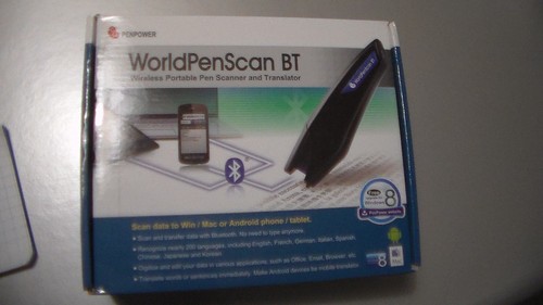 Stylo scanner traducteur - scanner, et